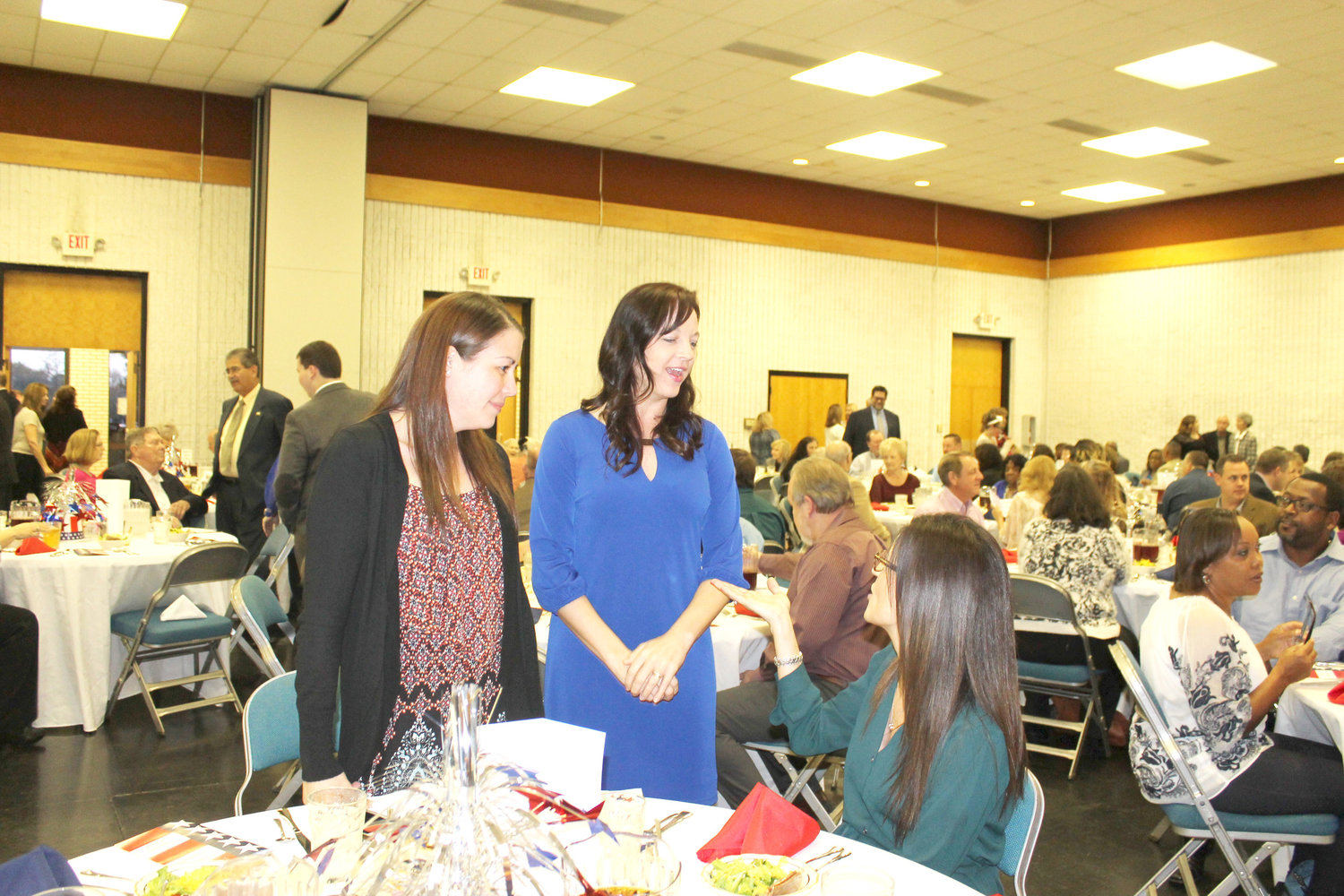 For the second consecutive year the chamber banquet at the Mineola Civic Center was sold out.