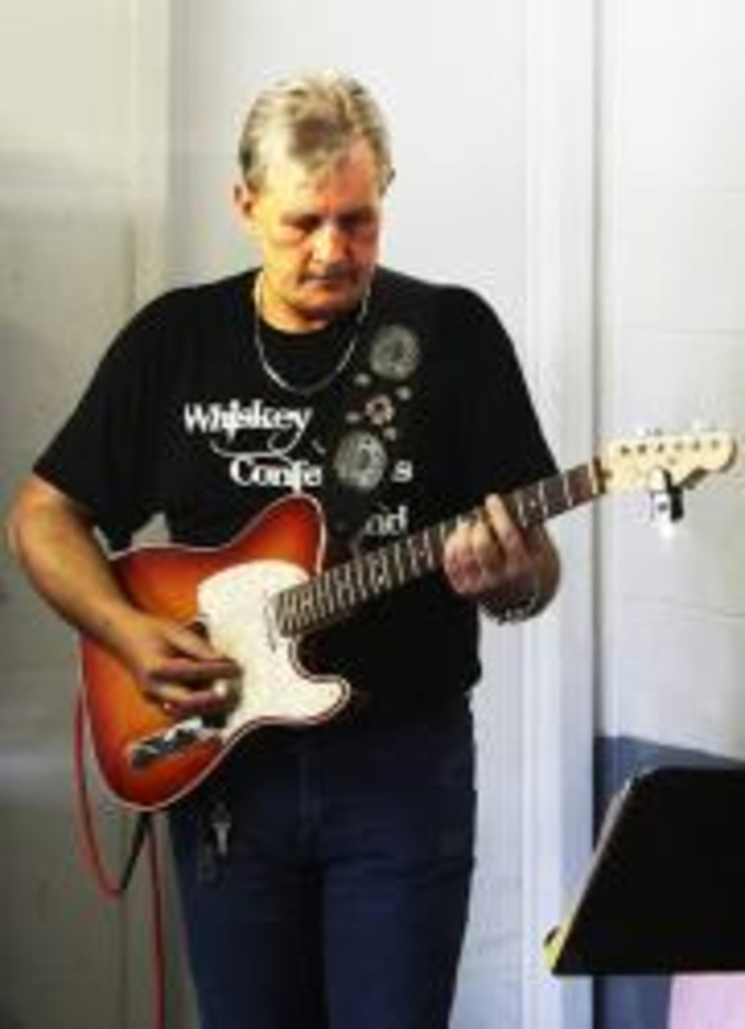 Don Bosco, the newest member of Whiskey Confessions Band, has played lead guitar with many artists throughout his long career. He joined WCB about two months ago.