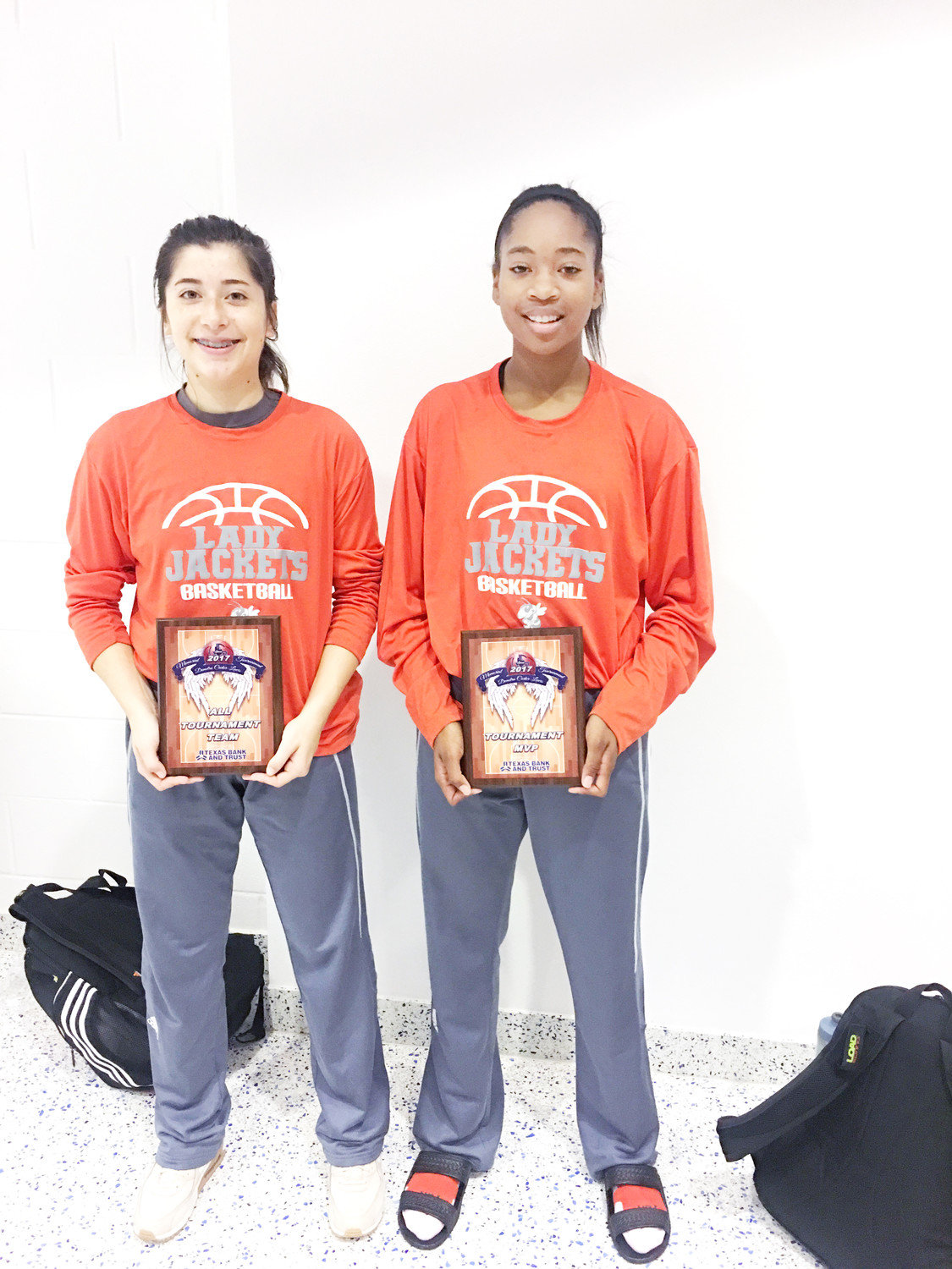 Sabria Dean and Vanessa Spurgeon were awarded All Tournament Team honors and Dean won MVP of the tournament as well.